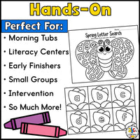 Spring Letter Search Activity