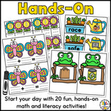 Spring Morning Tubs for Kindergarten