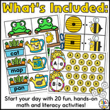 Spring Morning Tubs for Preschool