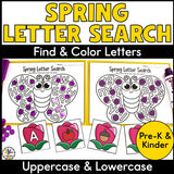 Spring Letter Search Activity