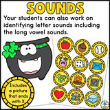 Feed the Pot of Gold Letter Recognition Activity