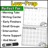 St. Patrick's Day Letter Tracing Cards