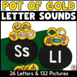 St. Patrick's Day Beginning Sounds Sorting Activity