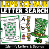 St. Patrick's Day Letter Search Activity