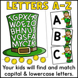 St. Patrick's Day Letter Search Activity