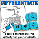 Submarine Letter Search Activity