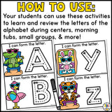 Summer Alphabet Activities Bundle