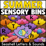 Summer Alphabet Sensory Bins