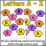 Summer Alphabet Sensory Bins