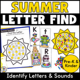 Summer Letter Find Activity