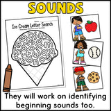 Summer Letter Search Activity