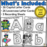 Summer Letter Tracing Cards