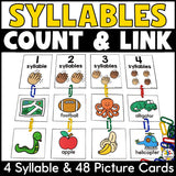 Count & Link Syllables Activity