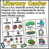 Count & Link Syllables Activity