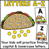 Taco Letter Search Activity