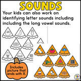 Feed the Turkey Letter Recognition Activity