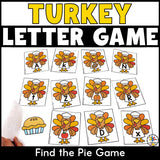 Thanksgiving Letter Recognition Game