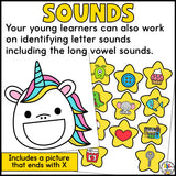 Feed the Unicorn Letter Recognition Activity