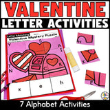 Valentine's Day Alphabet Activities Bundle