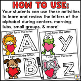 Valentine's Day Alphabet Activities Bundle