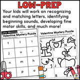 Valentine's Day Alphabet Activities Bundle