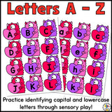 Valentine's Day Alphabet Sensory Bins
