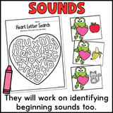 Valentine's Day Letter Search Activity