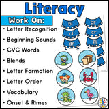 Winter Morning Tubs for Kindergarten