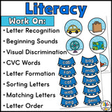 Winter Morning Tubs for Preschool