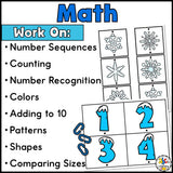 Winter Morning Tubs for Preschool