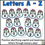 Winter Alphabet Sensory Bins