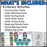 Winter Task Card Boxes