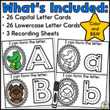 Zoo Letter Tracing Cards