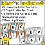 Zoo Animal Letter Games