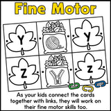 Fall Letters and Sounds Linking Activity