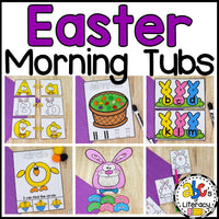 Easter Morning Tubs for Preschool