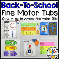 Back-To-School Fine Motor Tubs