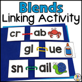 Beginning Consonant Blends Word Building Activity
