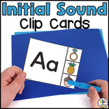 Beginning Sound Clip Cards