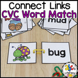 Connect Links CVC Word Match