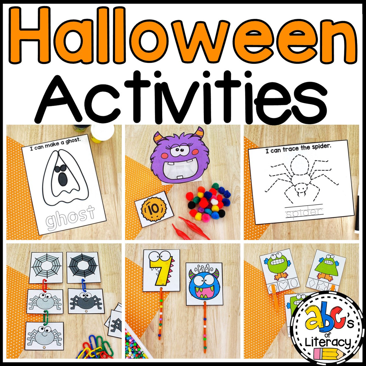 Halloween Fine Motor Activities – ABC's of Literacy