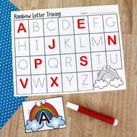 Rainbow Alphabet Activities