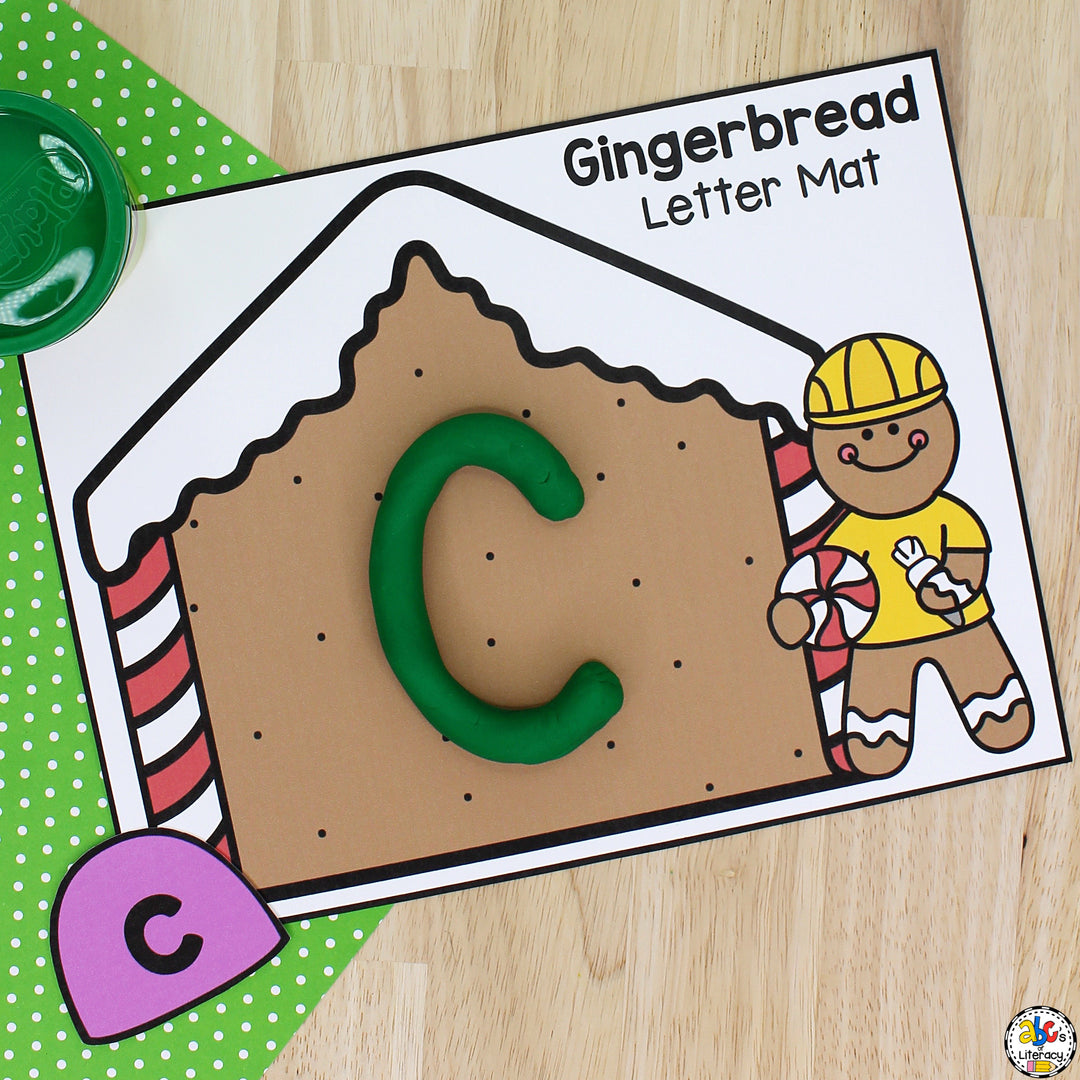 Gingerbread Man Alphabet Activities – ABC's of Literacy