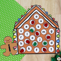 Gingerbread Man Alphabet Activities