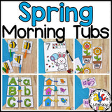 Spring Morning Tubs for Preschool