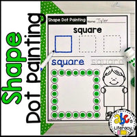 Shape Dot Painting Worksheets